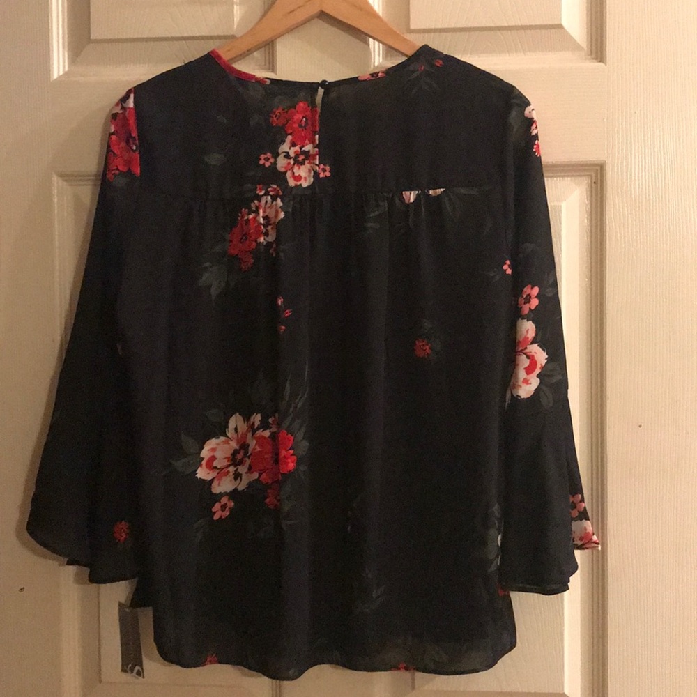 Valerie Stevens chiffon blouse. Size M - Picture 5 of 6